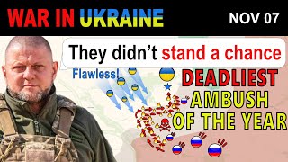 07 Nov ZERO MERCY Russians SUFFER A TOTAL COLUMN WIPEOUT  War in Ukraine Explained [upl. by Llemmart]