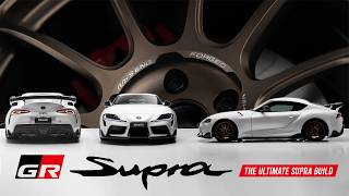 BUILDING THE CLEANEST TOYOTA SUPRA IN 30 MINUTES [upl. by Odelet]