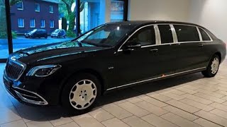 MERCEDES MAYBACH S650 PULLMAN  SUPER LUXURY SEDAN  INTERIOR EXTERIOR FEATURES mercedesmaybach [upl. by Aivatnahs]