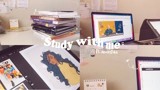 Study art with me  Domestika review 🎨 [upl. by Siuqramed]