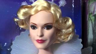 Review Fairy Godmother Fada Madrinha Cinderella Live action Movie doll [upl. by Naletak]