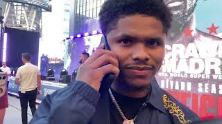 SHAKUR STEVENSON PREDICTS A KNOCKOUT [upl. by Samantha]