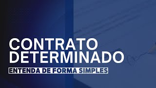 CONTRATO DE TRABALHO POR TEMPO DETERMINADO [upl. by Yesnek]