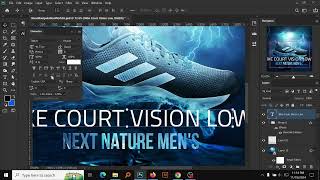 Shoe Manipulation Ads Creative Day 03 Design Process 🔥⚡ [upl. by Iramaj]