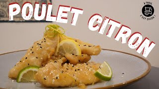 Poulet au Citron  Recette facile de poulet au citron  A table cest CHIOU [upl. by Bren273]