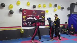 7th GM Dr Rizwan Hussain Bredan Fou Martial Arts Best Fighters Champions Ship2024Fight2 [upl. by Swihart]