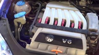 2008 VW R32 Engine Test [upl. by Goodrich]