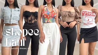 SHOPEE TRY ON HAUL • Affordable and High Quality Clothes🪷  Philippines [upl. by Eca830]