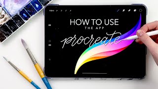 How To Use Procreate For Beginners and everything I use it for [upl. by Anaicul]