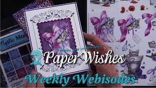 4 Sweet Cards Using DieCut Decoupage by Katy Sue amp Dazzle em Cards [upl. by Lanuk]