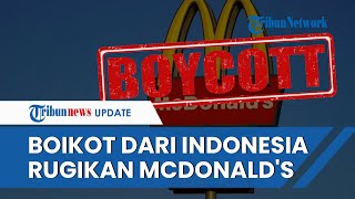 CEO McDonalds Salahkan Perang Israel Penjualan Anjlok karena Diboikot Pelanggan Termasuk Indonesia [upl. by Alliuqa478]