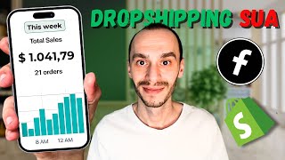 1000 Dropshipping din Romania in SUA cu Facebook Ads si Shopify [upl. by Ainaj]