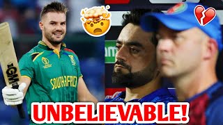 You Wont Believe this RECORD🤯 Aiden Markram SA vs AFG  Rashid Khan Reaction T20 World Cup News [upl. by Asseram]