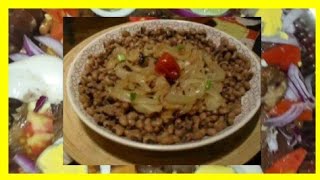 Recette dharicot quotchowlliquot plat Africain [upl. by Nylyak]