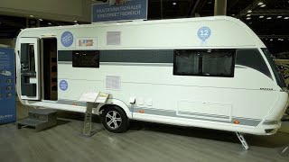 Amazing interior caravan Hobby MAXIA 595 model 2024 [upl. by Sharl]