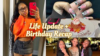 LIFE UPDATE  BIRTHDAY RECAP 💕 NO MORE BRACES 😁 [upl. by Arri]