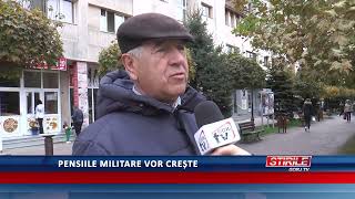 Pensiile militare vor crește [upl. by Odlavu620]