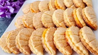 Questi biscotti si sciolgono in bocca buonissimi e facili  biscotti facile e veloce 😋asmr [upl. by French139]