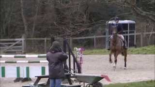 Lily Felbridge Combined Training 29012015 [upl. by Borszcz326]