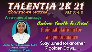 Talentia 2k21 Countdown 7 [upl. by Annuahs]