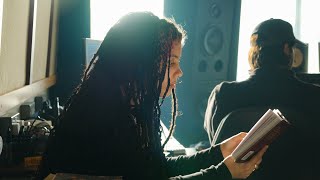 Ibeyi ft Pa Salieu – Made of Gold In The Studio BTS [upl. by Leitman]