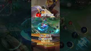 SOLO RANK IMMORTAL PAKAI MIYA miyatiktok mobilelegends [upl. by Wennerholn]