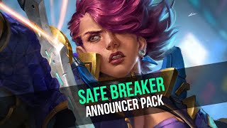 NEW Announcer Pack  Safe Breaker [upl. by Henderson]