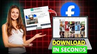 How to download Facebook videos on LaptopPc in 2024 [upl. by Hehre]