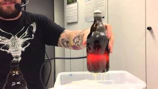 Experiment zu Folge 55 Der Pilz im Pils Beer tapping [upl. by Vories585]