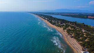 Stunning Aerial Views of Sabaudia A Drone Tour of Italys Hidden Gem🇮🇹 [upl. by Namra407]