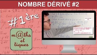 Calculer le nombre dérivé 2  Première [upl. by Claire]