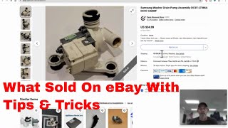 What Sold On eBay with tips and tricks [upl. by Ecirtaemed270]