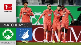 Greuther Fürth  TSG Hoffenheim 36  Highlights  Matchday 13 – Bundesliga 202122 [upl. by Reivaxe63]