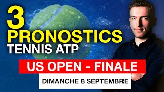 Pronostic US Open  Finale ATP du Dimanche 8 Septembre Sinner  Fritz  Nos pronos tennis [upl. by Imas]