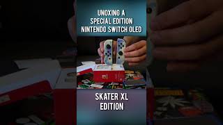 Unboxing a Rare Special Edition Nintendo Switch OLED  Skater XL Edition nintendoswitch unboxing [upl. by Madella]