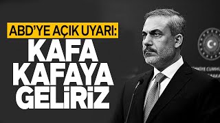 TÜRK DIŞİŞLERİNDEN ABDYE SON UYARI  KAFA KAFAYA GELİRİZ HANDE FIRAT SESLİ MAKALE [upl. by Eirret]