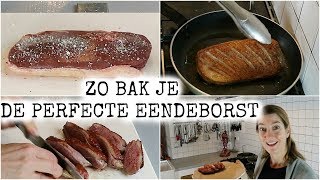 Eendeborst Zo bak je de perfecte eendeborst [upl. by Grory190]