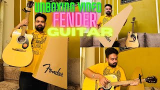 Fender Guitar FA125CE Full Unboxing And Review Video fender gautambagga shorts videos [upl. by Aninad]