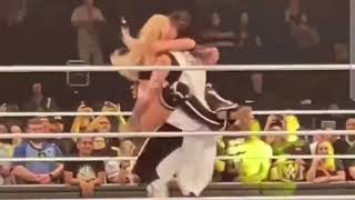 Liv Morgan and Dominik Mysterio Eskimo KISS OFF AIR WWE Smackdown [upl. by Rempe]