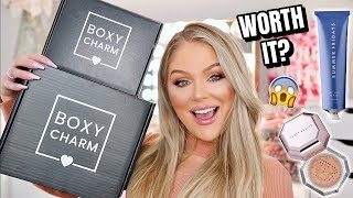 BOXYCHARM vs BOXYCHARM PREMIUM  JANUARY 2021 UNBOXING [upl. by Shorter]