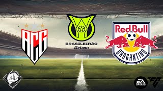 AtléticoGO x Bragantino  33 rodada Brasileirão 2024  EA FC [upl. by Marty233]