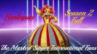 The Masked Singer UK  Harlequin  Season 2 Full [upl. by Ahsilat329]