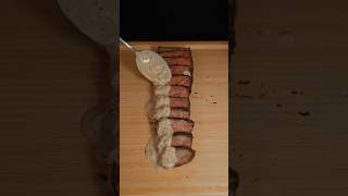 The Best Steak Sauce you’ll ever make Creamy Peppercorn Steak Sauce steak steaksauce tftibbq [upl. by Eedolem]