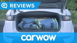 Range Rover Evoque Convertible 2017 SUV practicality review  Mat Watson Reviews [upl. by Balmuth153]