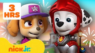 ¡3 horas del NUEVO PAW Patrol  Nick Jr en Español [upl. by Adnilem]