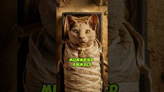 Sacred Animal Mummies 🐾🕊️ viral EgyptianHistory AnimalMummies MummifiedCats facts [upl. by Rufus]