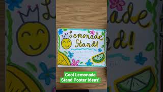 Cool Lemonade Stand poster ideas [upl. by Gahl831]