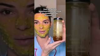 The Superfood Honey Face mask the Kardashains love🍯 [upl. by Arenahs]