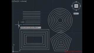 AutoCAD Tutorial  Multiple Offset [upl. by Chet]