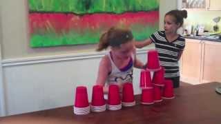 Stack Attack Minute To Win It Tween Challenge [upl. by Neiman383]